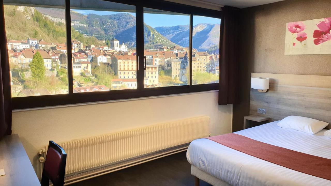 Jura Hotel Restaurant Le Panoramic Saint-Claude Εξωτερικό φωτογραφία